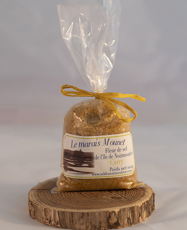 Fleur de sel CURRY sachet
