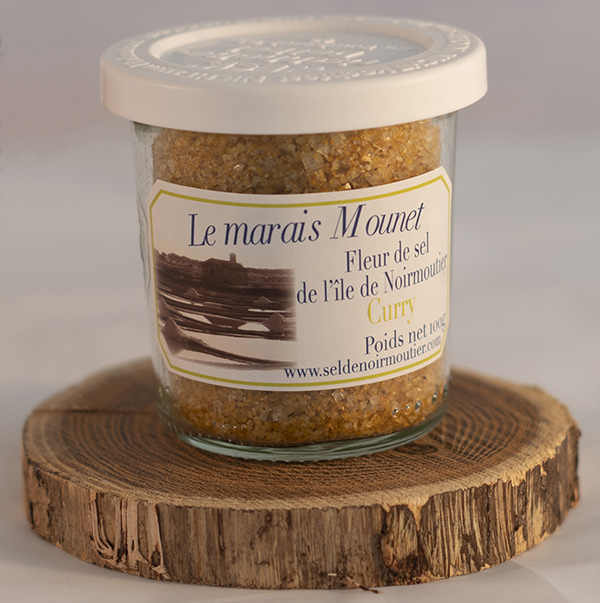 Fleur de sel CURRY pot